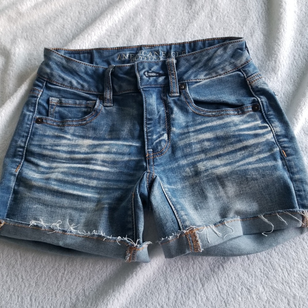 AEO jean shorts